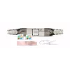 GETFORT 58459 Cat.6 UTP Keystone Jack RJ45, biały