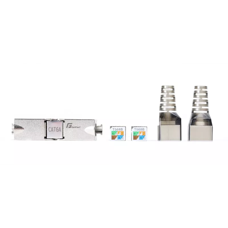 GETFORT 58460 CAT.6A Beznarzędziowy ekranowany moduł keystone RJ45