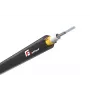 GETFORT ARAMID 12J 12-Włóknowy kabel dystrybucyjny OS2 jednomodowy do wewnątrz/na zewnątrz, 1m, LSZH, żółty