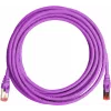 GETFORT Kabel krosowy Cat.6A S/FTP LSOH 5m fioletowy