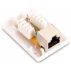 GETFORT GF-1G5EFTP Ekranowany moduł natynkowy RJ45 Cat.5e, biały