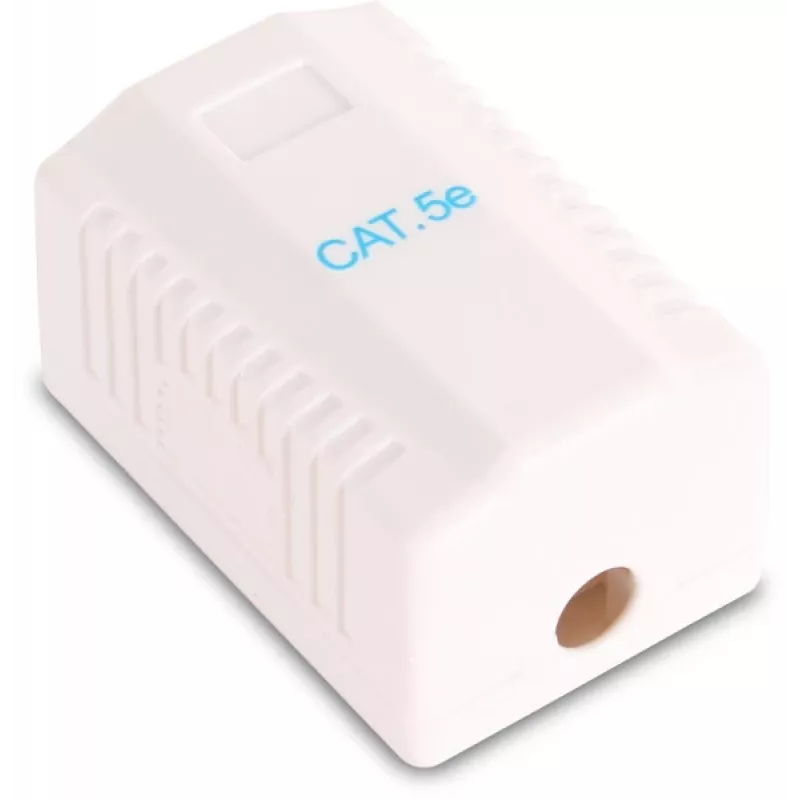 GETFORT GF-1G5EFTP Ekranowany moduł natynkowy RJ45 Cat.5e, biały