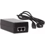 GETFORT GF-48D1000 48W Pasywny wtryskiwacz PoE, 100-240V AC na 48V DC, 10/100 Mbps, 2x RJ45, zgodny z IEEE 802.3af/at
