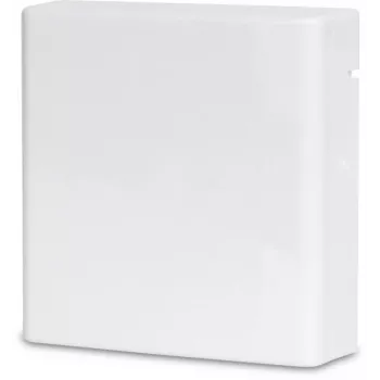 GETFORT GF-FO2P FTTH światłowodowa gniazdo abonenckie z adapterami SC/APC i LC/APC, 2-portowa puszka ścienna, jednomodowa, biała