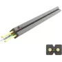 GETFORT GF-FRP-2J LSOH Wewnętrzny kabel światłowodowy FTTH, 2 włókna, jednomodowy G.657.A2, 1 m, biały