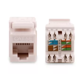 GETFORT GF-K5EUTP Cat.5e UTP Keystone Module RJ45, Biały