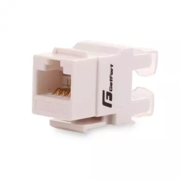 GETFORT GF-K5EUTP Cat.5e UTP Keystone Module RJ45, Biały