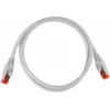 GETFORT GF-PC6ASFTP-1G Cat.6A S/FTP LSOH Kabel krosowy 1m Szary