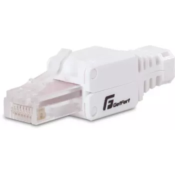 GETFORT GF-RJ45-5UTP-MB Złącze modułowe RJ45 Cat.5e UTP 8P8C, beznarzędziowe