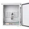 GETFORT HGF-40/30/50 Hermetyczna obudowa słupowa 400x300x500 mm IP65 ABS jasnoszara