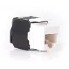 GETFORT KGF-5EUTP-NT Cat.5e UTP Keystone Jack Module, RJ45 żeński, biały
