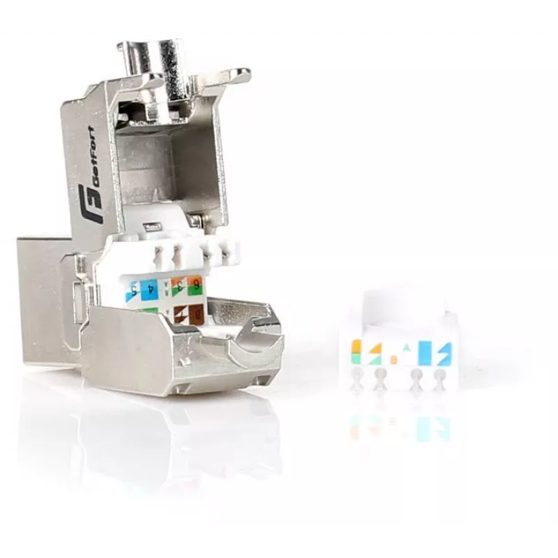 GETFORT KGF-6AFTP-NT Cat.6A FTP beznarzędziowy moduł keystone RJ45