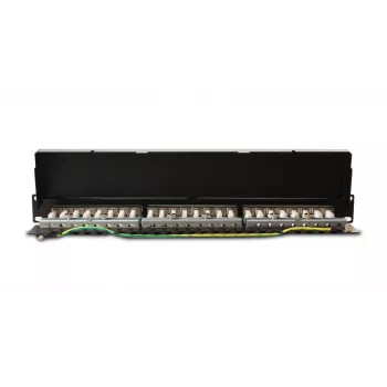 GETFORT PGF-6FTP24-B6 panel krosowy FTP Cat.6 24-portowy 19-calowy 1U czarny