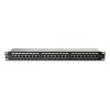 GETFORT PGF-6FTP24-B6 panel krosowy FTP Cat.6 24-portowy 19-calowy 1U czarny