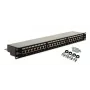 GETFORT PGF-6FTP24-B6 panel krosowy FTP Cat.6 24-portowy 19-calowy 1U czarny