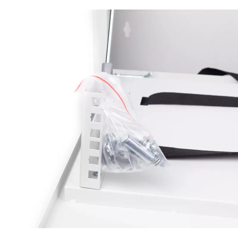 GETFORT WGF02-58/50/13-H-WSG Szafa rack CCTV 2U 580x540x130mm szara