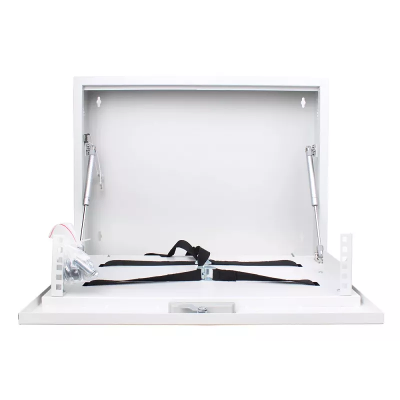 GETFORT WGF02-58/50/13-H-WSG Szafa rack CCTV 2U 580x540x130mm szara