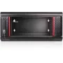 GETFORT WGF04-65EH-DGB 19 cali 4U Szafa Rack naścienna, dwusekcyjna, 600x550 mm, czarna