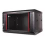 GETFORT WGF06-64EH-WGB 19 cali 6U Szafka wisząca naścienna 600x450mm Czarna