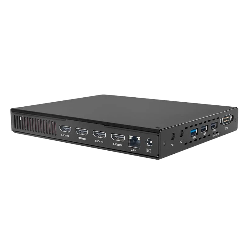 Giada D612 Bezwentylatorowy Mini PC Intel Core i5-1235U 10C/12T Iris Xe 2x DDR4 2x 2.5GbE