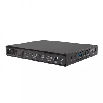 Giada D614-U1 Intel Core 5 120U Bezwentylatorowy Odtwarzacz Multimedialny typu Book-Size z obsługą czterech ekranów 4K