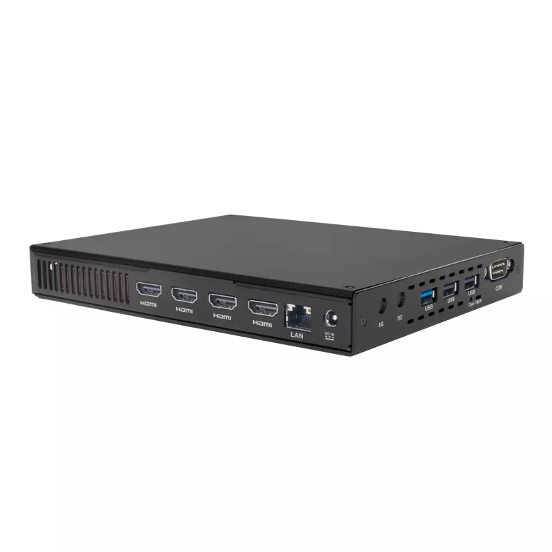Giada D614-U1 Intel Core 5 120U Bezwentylatorowy Odtwarzacz Multimedialny typu Book-Size z obsługą czterech ekranów 4K
