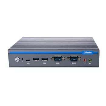 Giada DF612 Bezwentylatorowy Mini PC, Intel Core i5-1235U, 2x DDR4 SO-DIMM, 2x 2.5GbE LAN, Dual COM, 4K Dual Display, Aluminiowa obudowa, Barebone