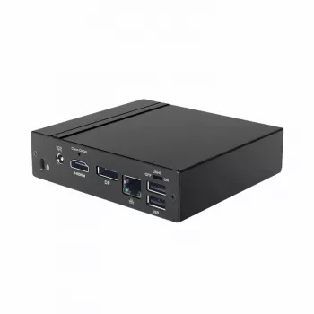 Giada VM23 bez wentylatora 4K Digital Signage Media Player - Intel Celeron J3160, 4GB RAM, 64GB SSD, Dual HDMI, DisplayPort, Dual GbE, VESA Mount