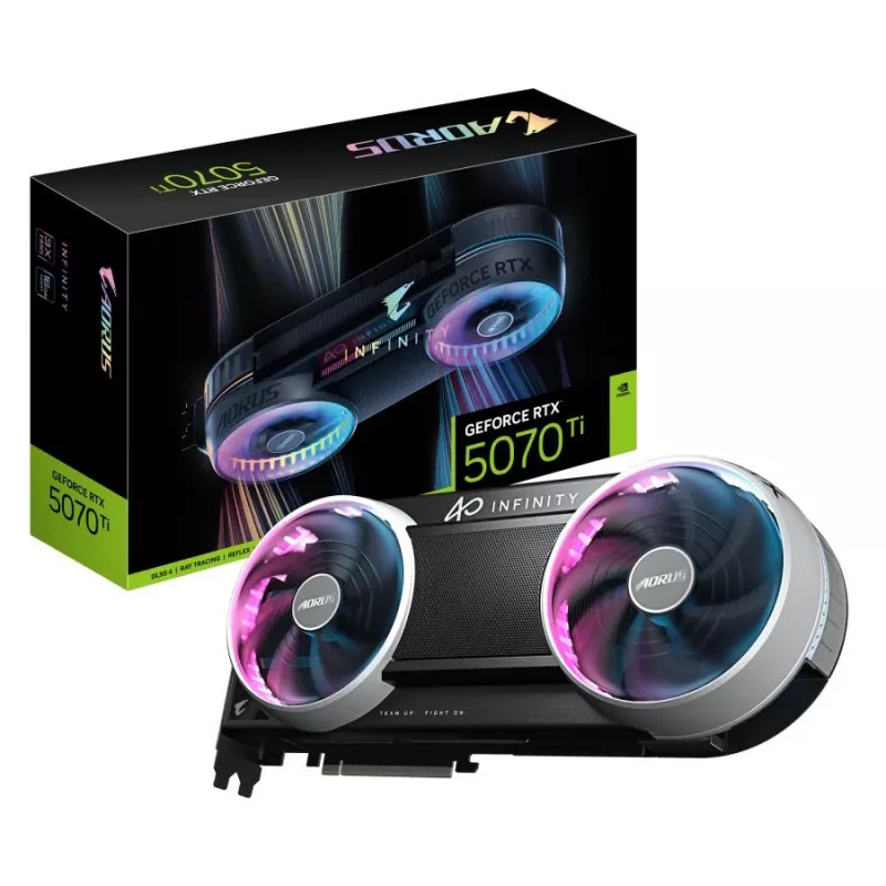 Gigabyte AORUS GeForce RTX 5070 Ti INFINITY 16GB GDDR7 Karta graficzna