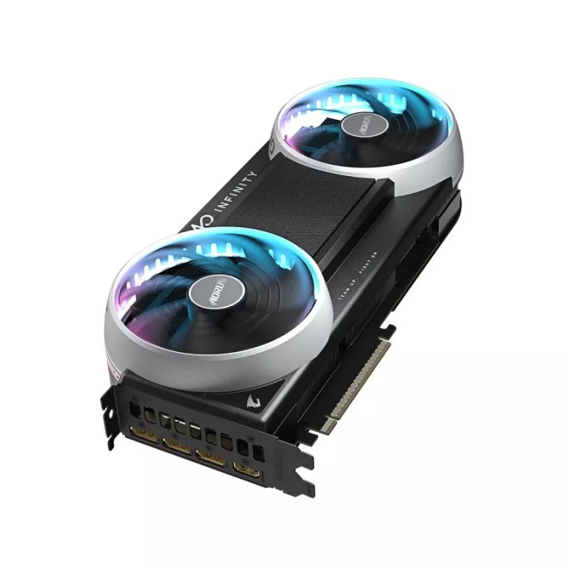 Karta graficzna Gigabyte AORUS GeForce RTX 5080 INFINITY 16G, 16 GB GDDR7, PCIe 5.0, DLSS 4, RGB Fusion