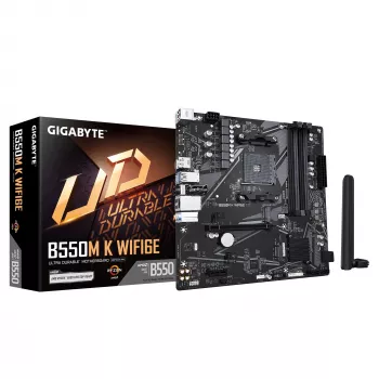 GIGABYTE B550M K WF6E AM4 4xDDR4 mATX Płyta główna