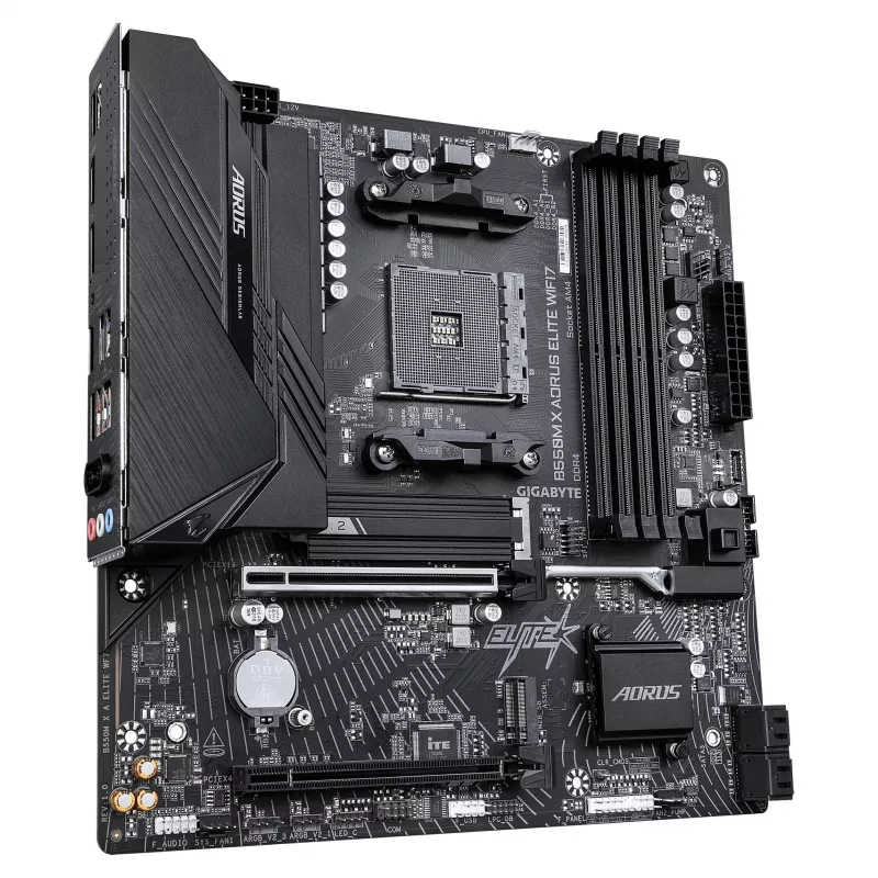Gigabyte B550M X AORUS ELITE WIFI7 Płyta główna Micro-ATX (AM4, DDR4, 2x M.2, Wi-Fi 7)