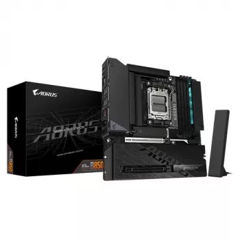 GIGABYTE B850M AORUS STEALTH AM5 Micro-ATX Płyta główna, DDR5, 2.5GbE, Wi-Fi 6E, 3x M.2