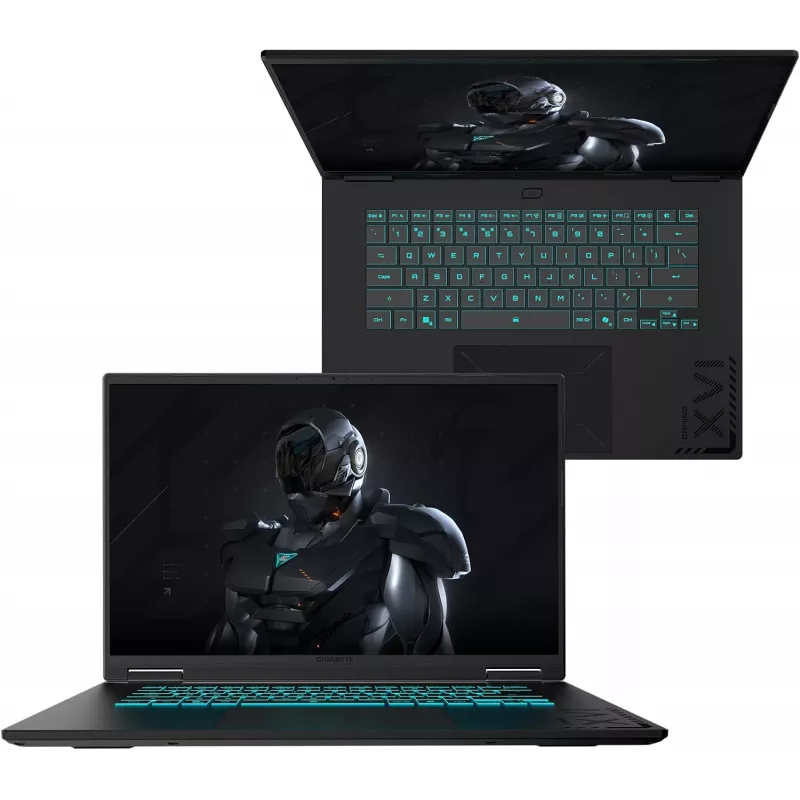 Laptop Gigabyte Gaming A16 3THK3DE894SH, Ryzen 7, 16GB RAM, SSD, 16 cali WUXGA (produkt odnowiony)