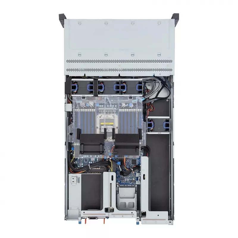 Gigabyte R263-ZG0-AAL2 (Rev. 3.x) 2U Rack Server Barebone, pojedynczy AMD SP5, 12x zatoki 3.5/2.5-cala, 2x 1200W PSU