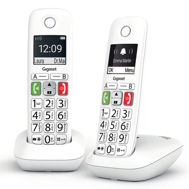 Gigaset E290 Bezprzewodowy telefon DECT biały
