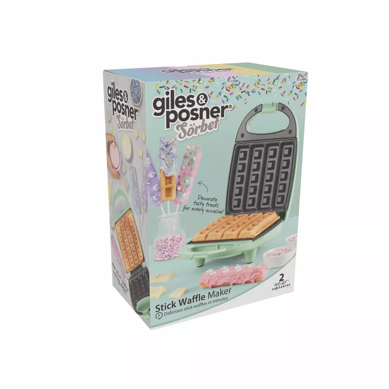 Giles & Posner EK5419NGSGRVDE Stick Waffle Maker