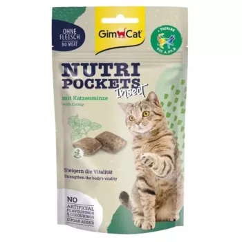 GimCat Nutri Pockets Insect z kocimiętką 60g