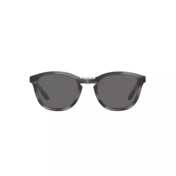 Okulary przeciwsłoneczne Giorgio Armani AR8170-5964B1 Havana Acetate Square z niebieskimi soczewkami gradientowymi