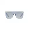 Okulary przeciwsłoneczne Giorgio Armani męskie AR8169-5344D6 kwadratowa oprawka przezroczysty szary ciemnoszary UV400