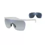 Okulary przeciwsłoneczne Giorgio Armani męskie AR8169-5344D6 kwadratowa oprawka przezroczysty szary ciemnoszary UV400