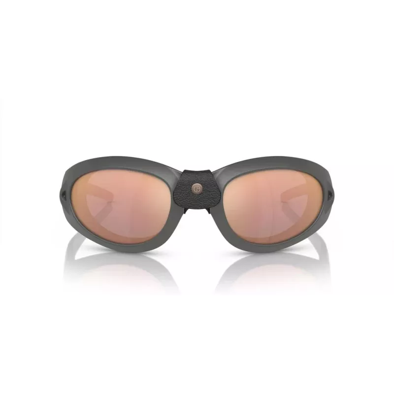 Okulary przeciwsłoneczne unisex GIORGIO ARMANI AR8201Q60504Z czarna oprawka szare gradientowe szkła 61mm