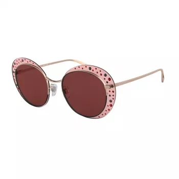 Okulary przeciwsłoneczne damskie Giorgio Armani AR6079-301175 Havana Metal Phantos Brązowy Gradient 52mm