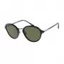Okulary przeciwsłoneczne GIORGIO ARMANI dla kobiet AR8139-500131 Czarna oprawka acetatowa kwadratowa szare soczewki 51mm