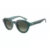 Okulary przeciwsłoneczne Giorgio Armani dla kobiet AR8172U597071 Havana Ciemnozielone 46mm