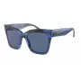 Okulary przeciwsłoneczne GIORGIO ARMANI dla kobiet AR8175-595380 Havana Acetate Butterfly Cat-Eye 54/20/140 mm