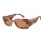 Okulary przeciwsłoneczne GIORGIO ARMANI dla kobiet AR8182-597853 Havana Brązowy Acetat 52mm