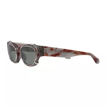 Okulary przeciwsłoneczne GIORGIO ARMANI dla kobiet AR8185U59761W - czarna oprawka acetatowa, ciemnoszare soczewki gradientowe, 50/19/140 mm