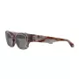 Okulary przeciwsłoneczne GIORGIO ARMANI dla kobiet AR8185U59761W - czarna oprawka acetatowa, ciemnoszare soczewki gradientowe, 50/19/140 mm
