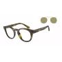 Okulary przeciwsłoneczne GIORGIO ARMANI dla kobiet AR8190U59871W - prostokątna oprawka acetatowa, szare soczewki, 50/19/140 mm